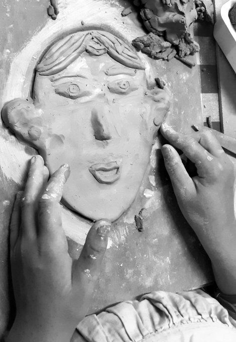 STAGES ETE 2025 enfants art plastique et poterie
